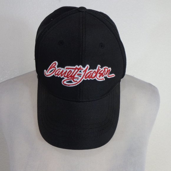 Barret Jackson custom classics hat black embroidered classic cut - Picture 1 of 7